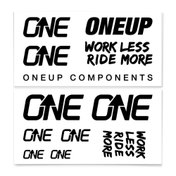 OneUp Components Decal Kit black