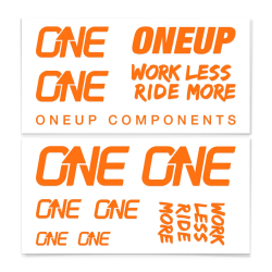 OneUp Components Decal Kit orange